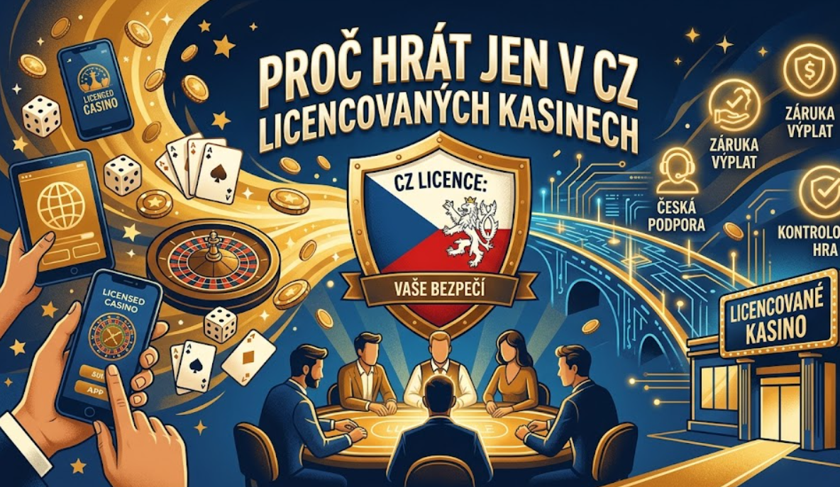 Proc hrat jen v CZ licencovanych kasinech